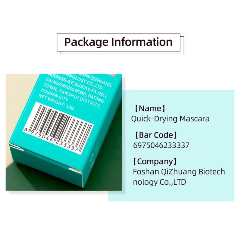 Waterproof Black Curly Eye Liner