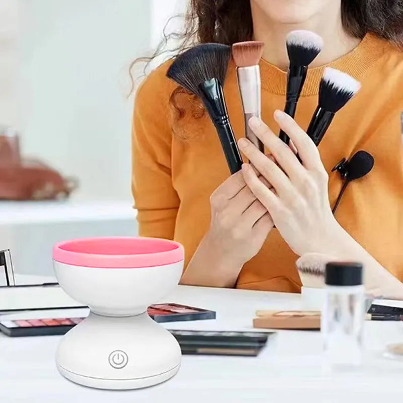Portable Electric Makeup Brush Cleaner